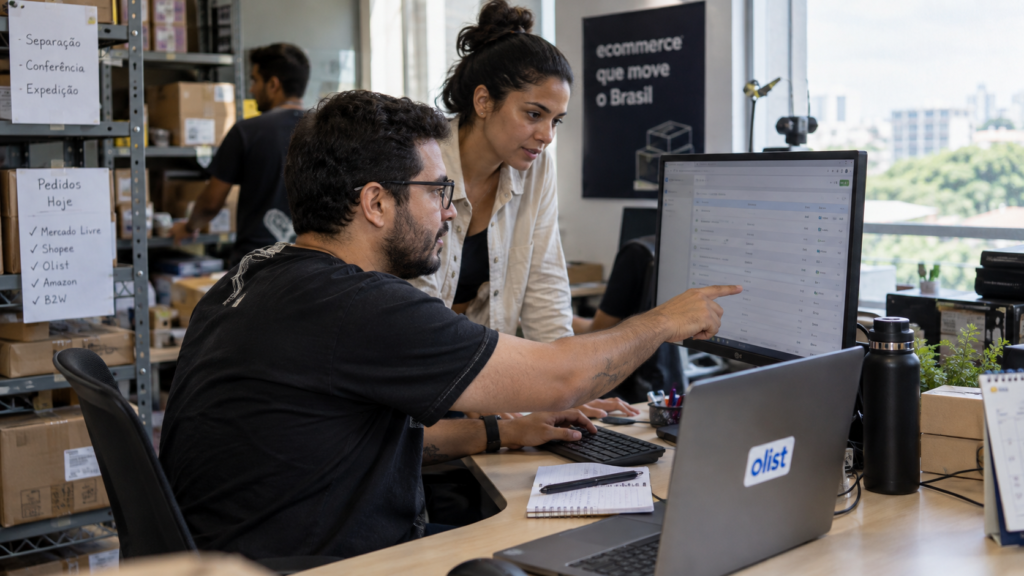Estoque no ERP Olist: como conferir depósitos e reservas